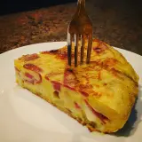 Tortilla de patata en Bar las Vegas, Guadalajara