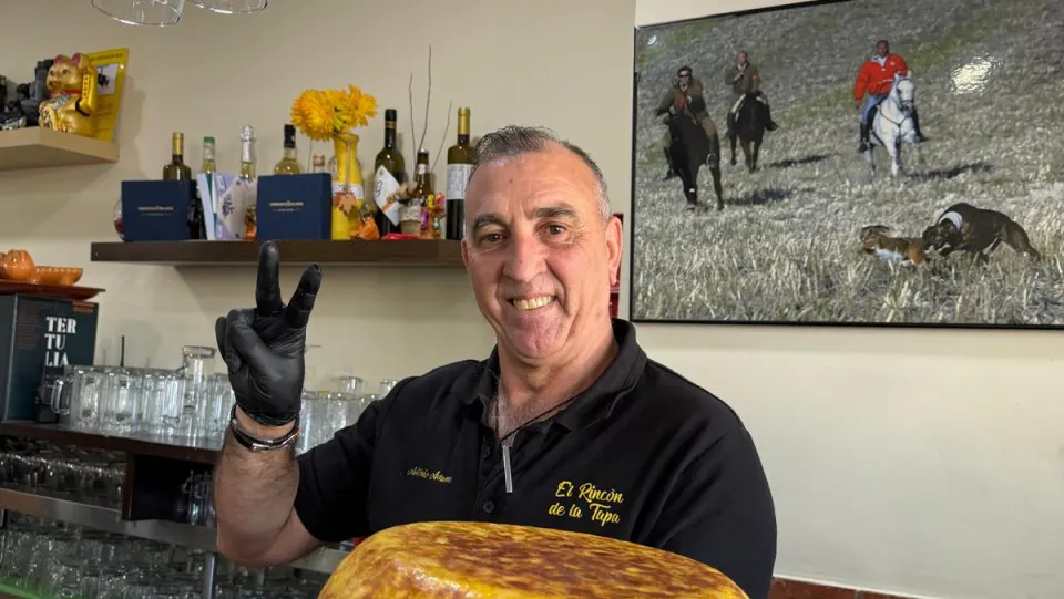 Tortilla en Cervecería el Rincón de la Tapa