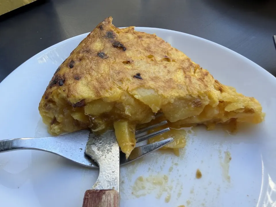 Tortilla en Bar Manuel Ribadiso