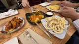 Tortilla de patata en Las Bravas, Madrid