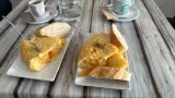 Tortilla de patata en Cafetería Morriña, Benavente