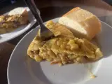 Tortilla de patata en Cafetería Galeon, Portugalete