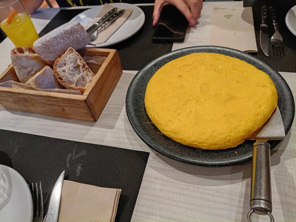 Tortilla en A Raxería Gourmet