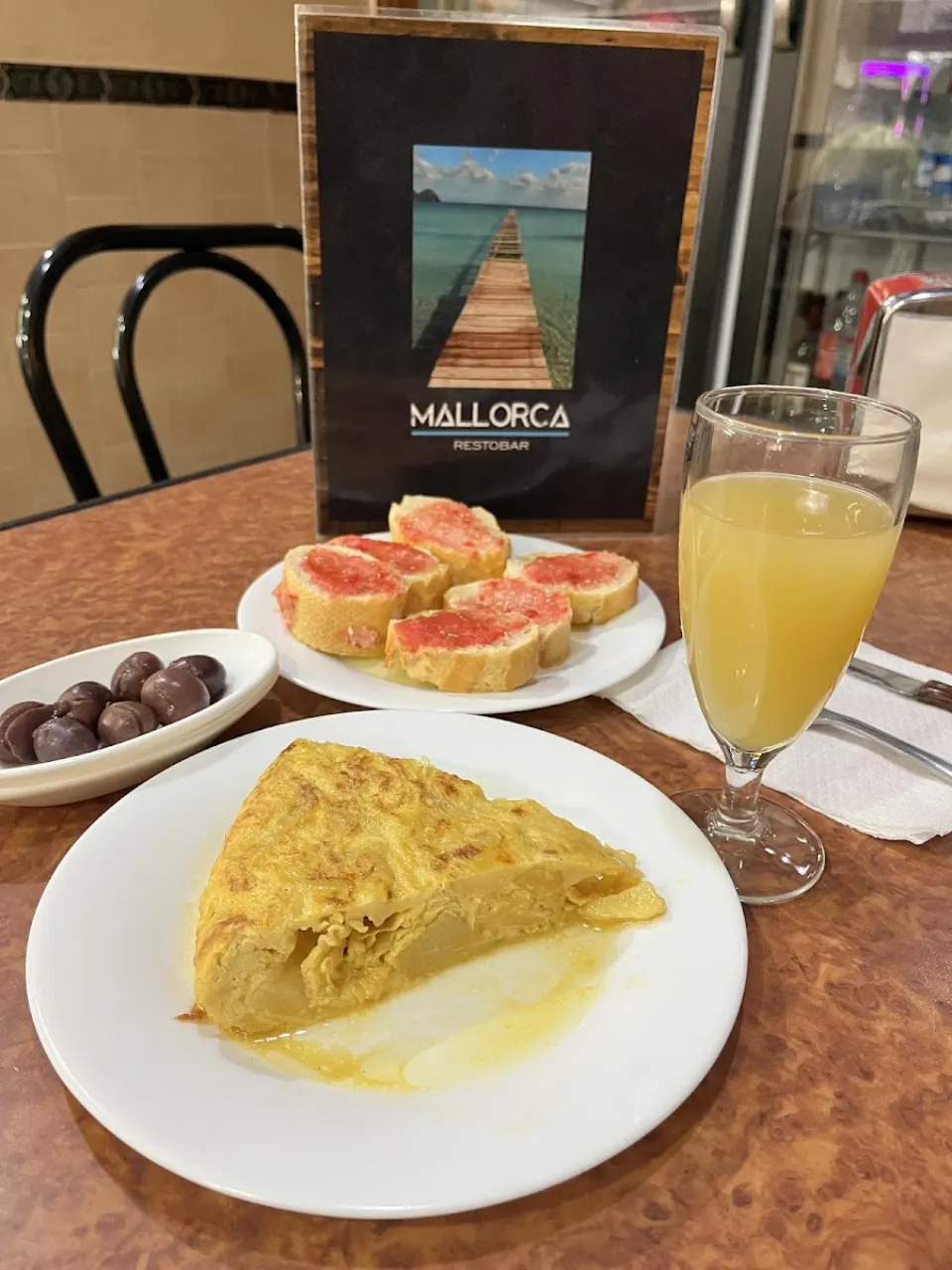 Tortilla en Bar Mallorca