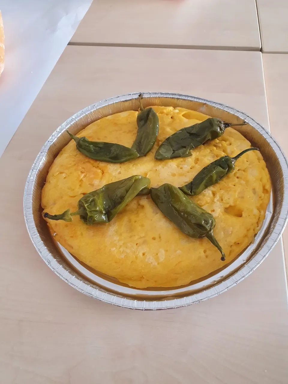 Tortilla en Palas