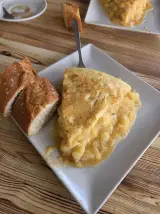 Tortilla de patata en Mesón la Suerte de San Marcos, Guadalajara