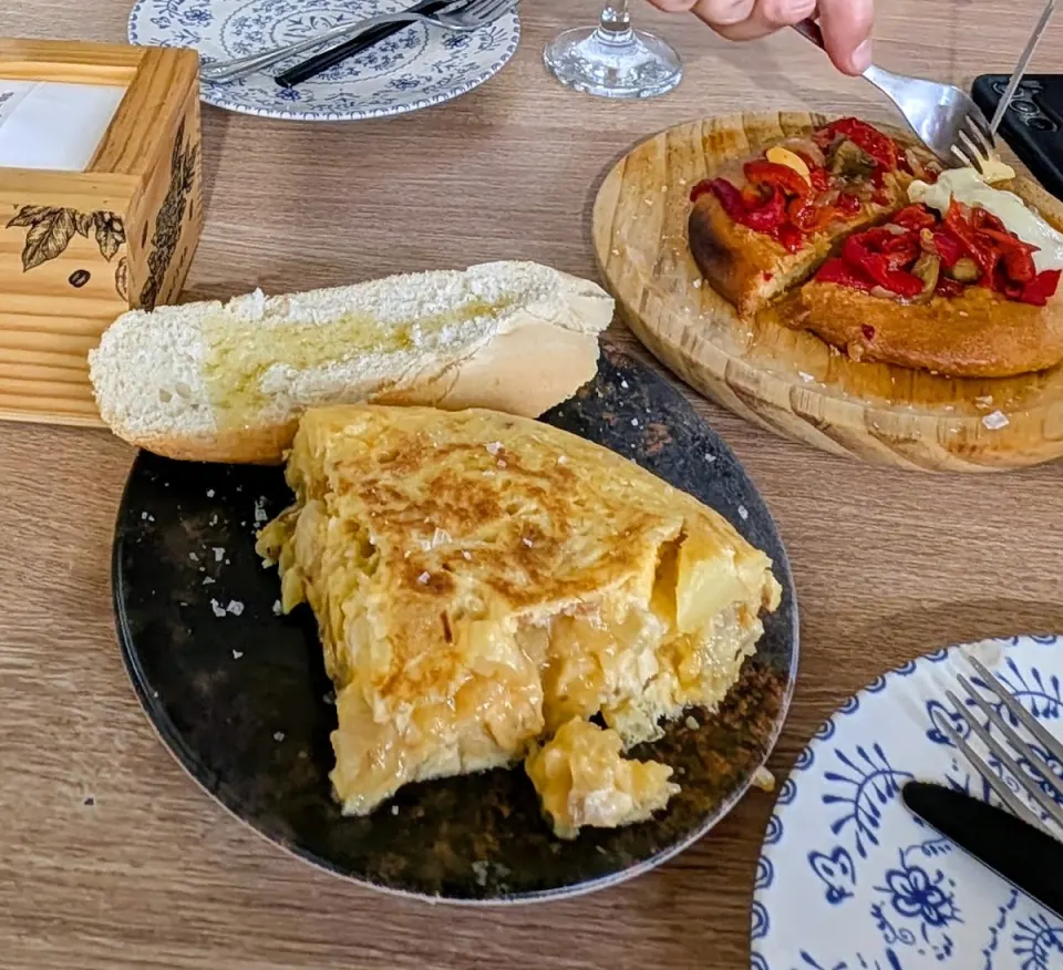 Tortilla en Ca Mariola