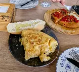 Tortilla de patata en Ca Mariola, Xàbia