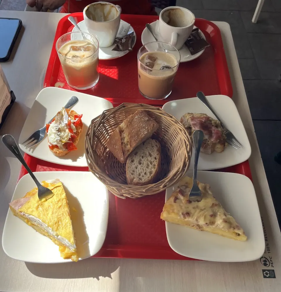 Tortilla en Café Zatoz
