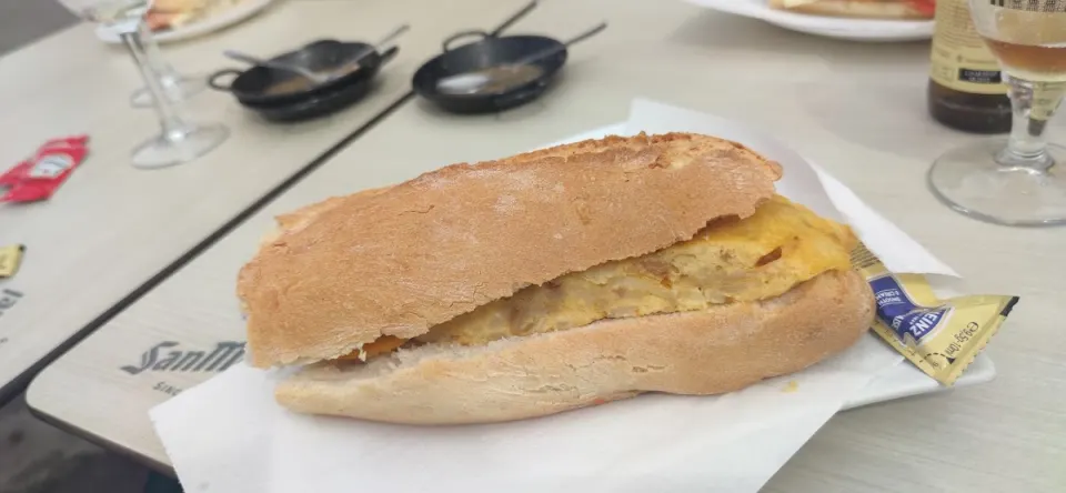 Tortilla en San Roque