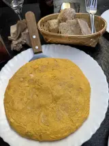 Tortilla de patata en Bar Kutako, Betanzos