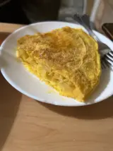 Tortilla de patata en O Rabel, Betanzos