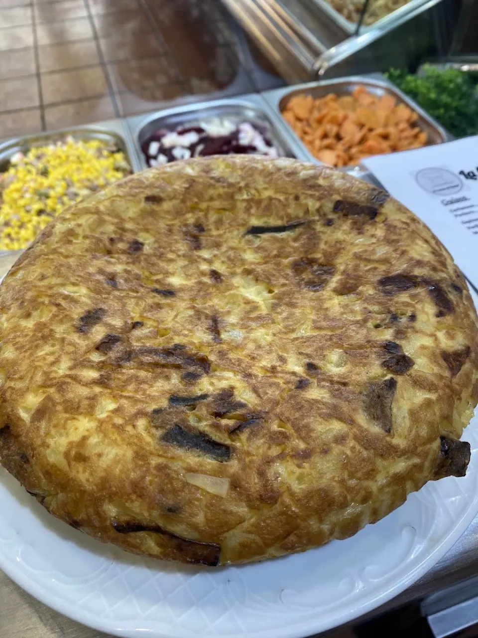 Tortilla en La Cocina de Isabel