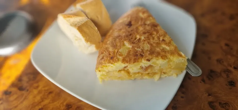 Tortilla en Cafetería Kairos
