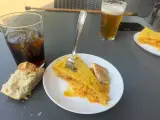 Tortilla de patata en Bar Aralar, Estella