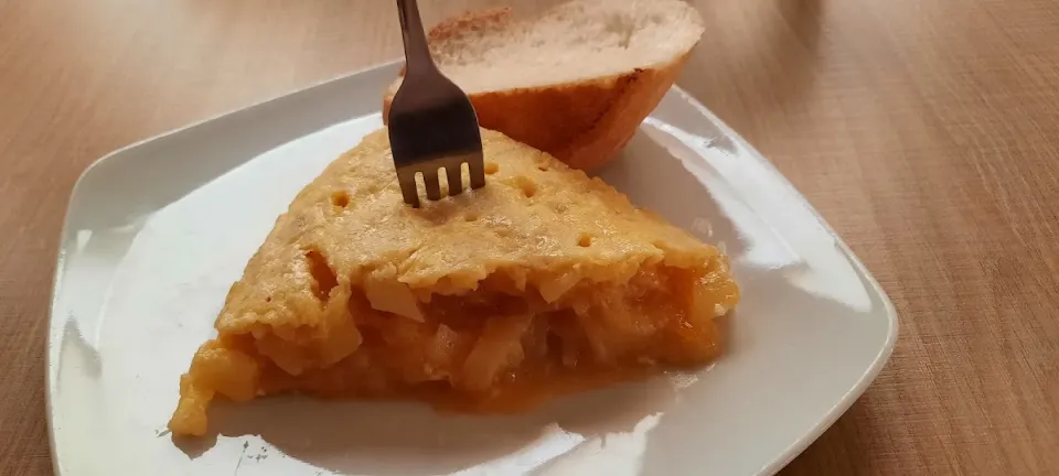 Tortilla en Bar Kaiku Mundaka
