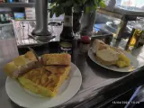 Tortilla de patata en Bar las Vegas, San Martín de Valdeiglesias