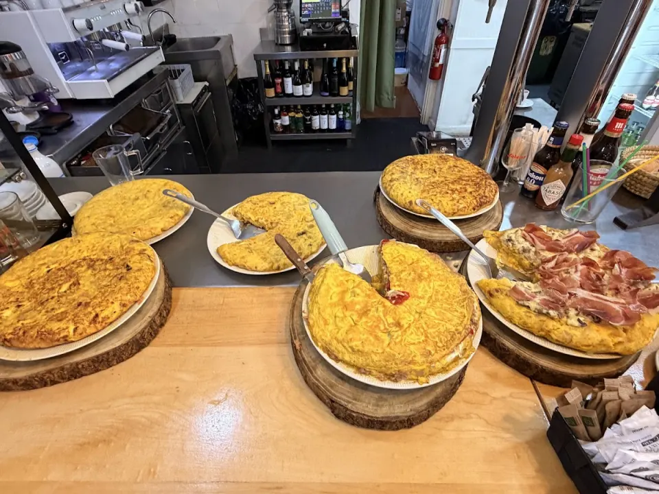 Tortilla en A Donde Kontxi