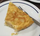 Tortilla de patata en Cervecería Zona, Burgos