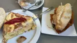 Tortilla de patata en Bar Jamari, Aranda de Duero