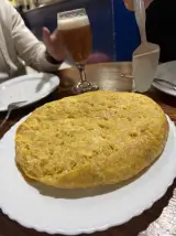 Tortilla de patata en Bar Galicia, Betanzos