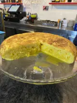 Tortilla de patata en Cafe Bar Novo Xamón, Celanova