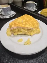 Tortilla de patata en Taberna Galatea, San Vicente de Barakaldo