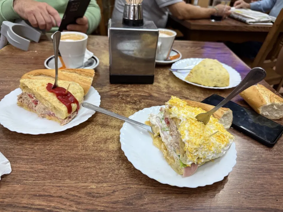 Tortilla en Taboada