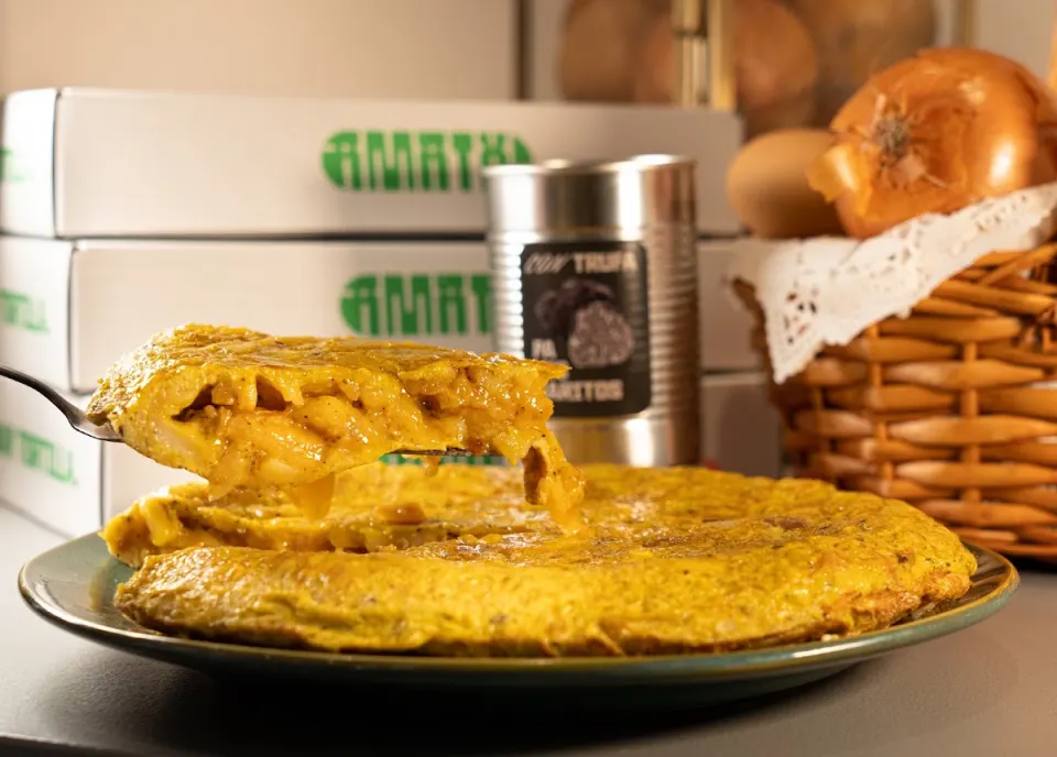 Tortilla en Amatxi Tortillas