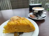 Tortilla de patata en A Solaina Café-Bar, Carballino