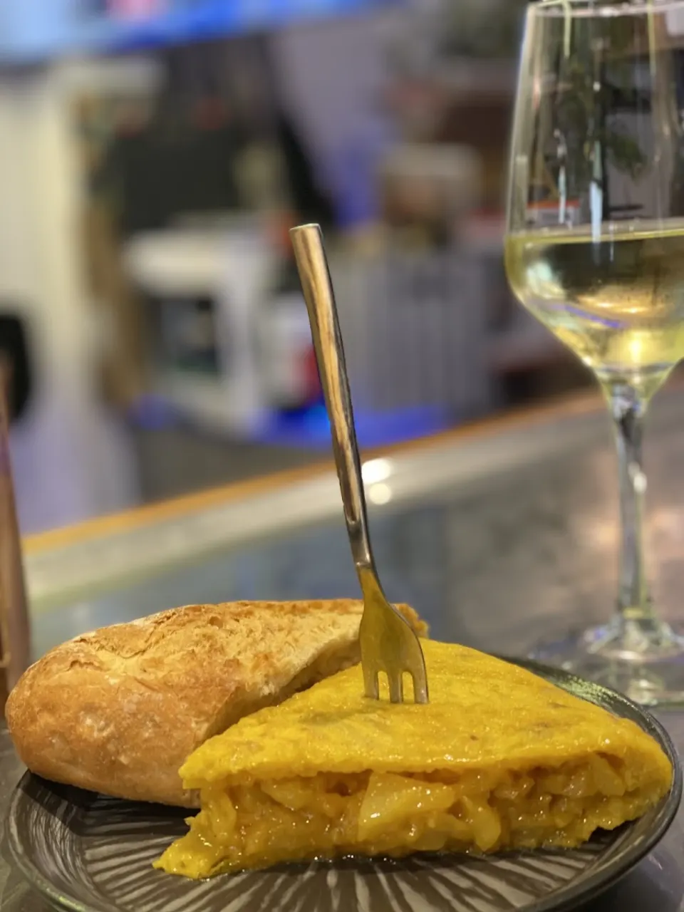 Tortilla en Aitube Berri Taberna