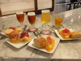 Tortilla de patata en Cervecería Cruz Blanca, Santander