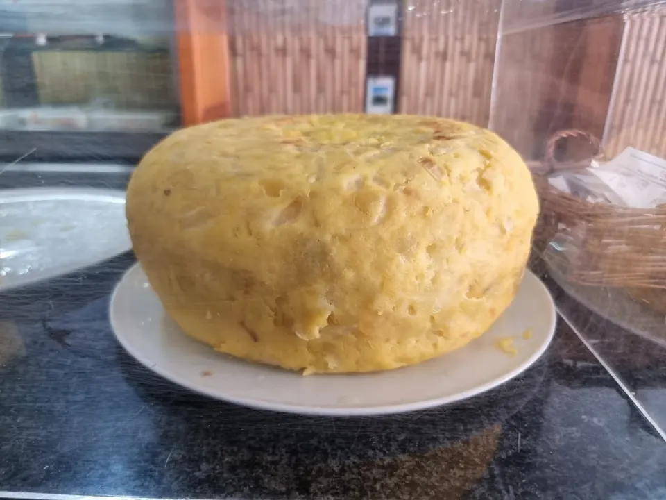 Tortilla en Taberna el Lepero.