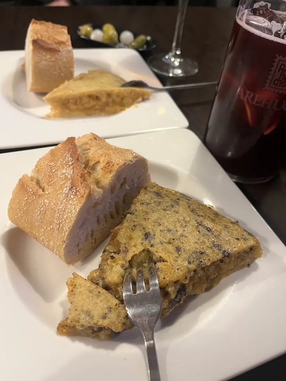 Tortilla en La Tasca de San Juan