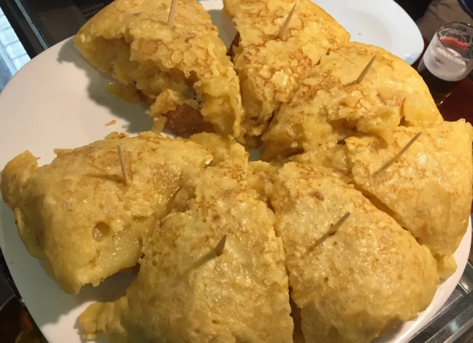Tortilla en Bar Nashville Bilbao