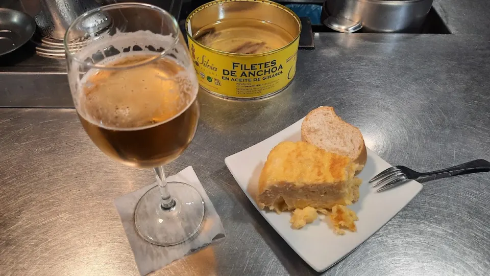 Tortilla en Bar la Taurina