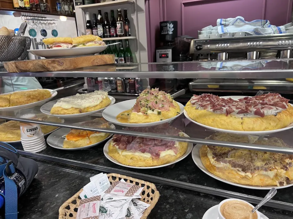 Tortilla en Bar Urrats