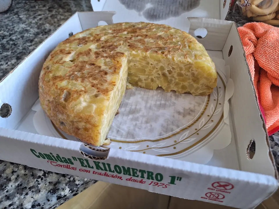 Tortilla en Comidas Kilometro 1