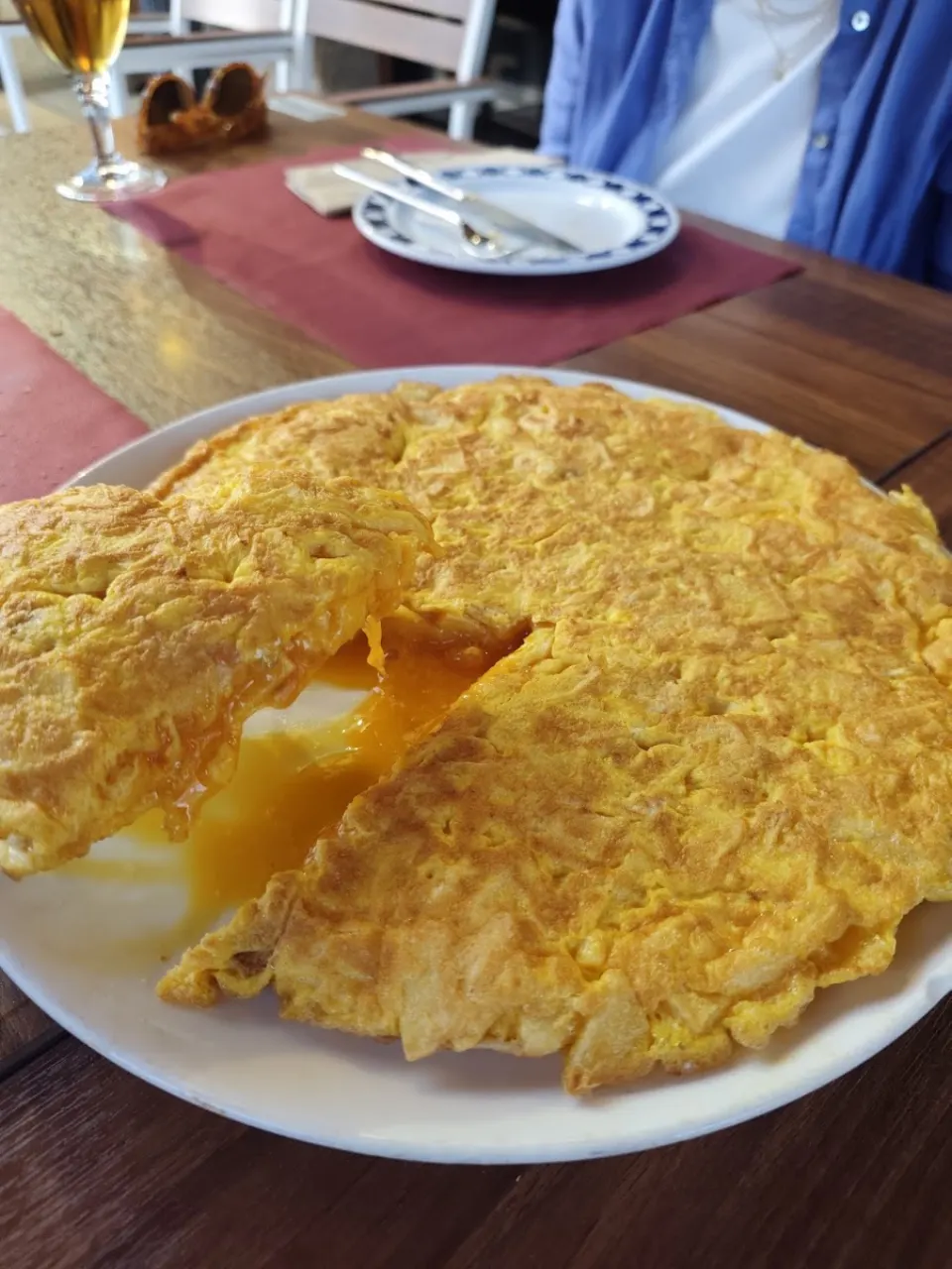 Tortilla en As Galeras Cervecería