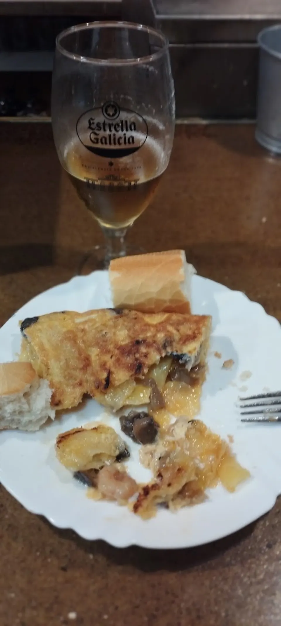 Tortilla en Bar Carlos