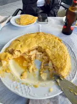Tortilla de patata en A Esquina, Betanzos