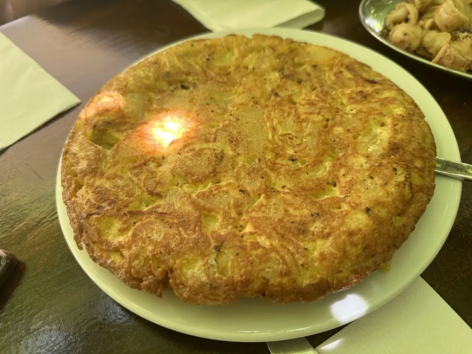 Tortilla en Furancho Moises