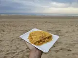 Tortilla de patata en La Escanda Horno de Pan, San Vicente de la Barquera