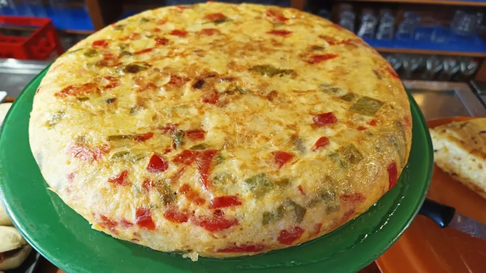 Tortilla en Itxas-Alde Taberna