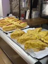Tortilla de patata en Bar el Abezu, Llanes