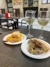 Tortilla de patata en La Tortillería, Logroño