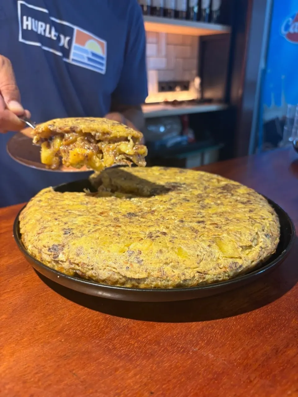 Tortilla en Portubide