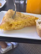 Tortilla de patata en Bakene Berria, San Vicente de Barakaldo