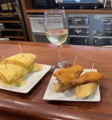 Tortilla de patata en Itxaspe, Getaria
