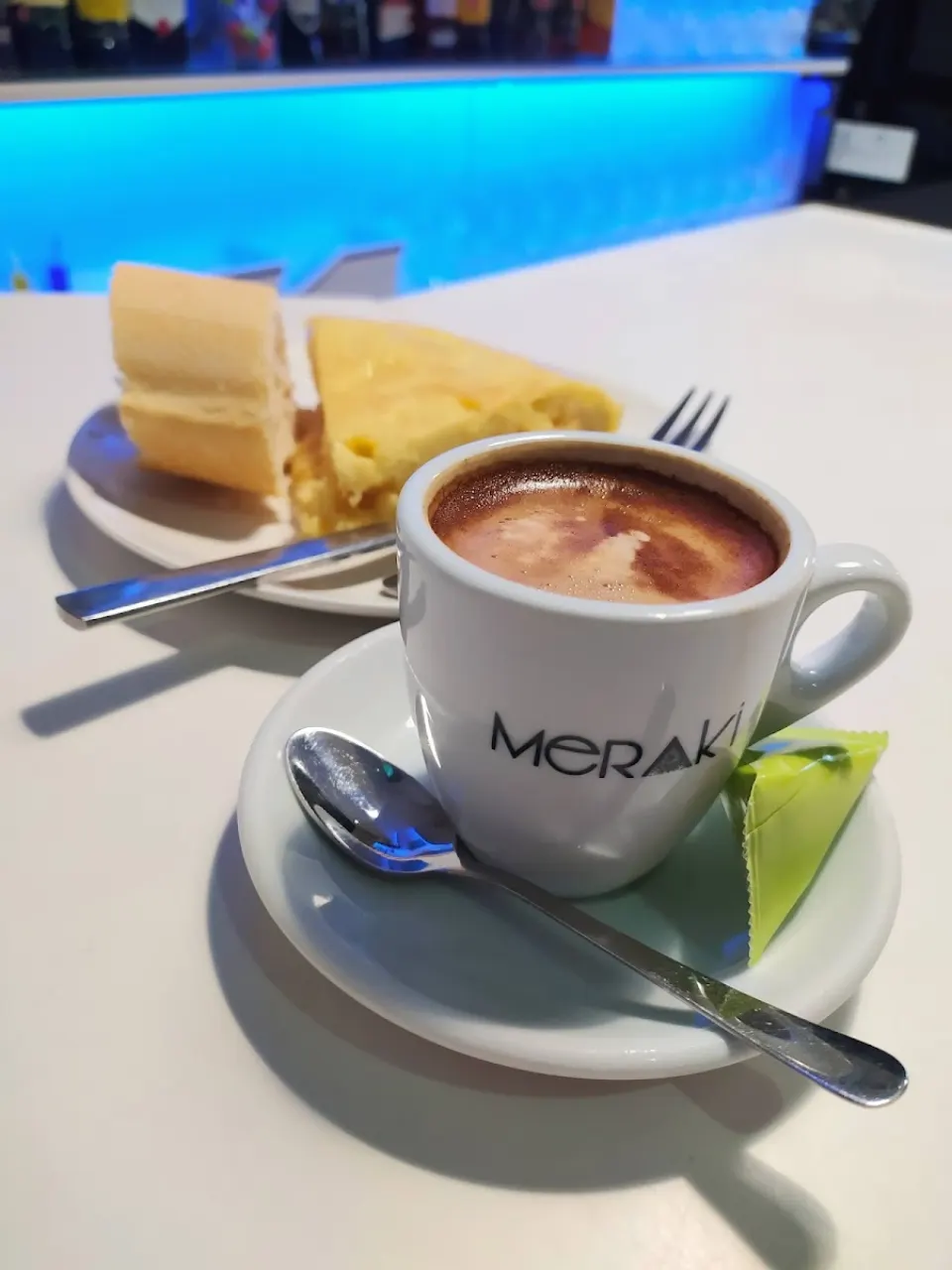 Tortilla en Meraki Lounge Bar